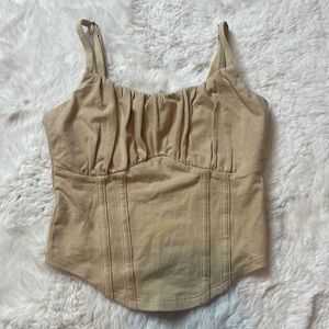 Hollister Corset Tank Top - SIZE: XXS